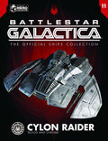 Cylon Raider (Blood and Chrome) Diecast Model Ship (Battlestar Galactica / Eaglemoss), packaging shot