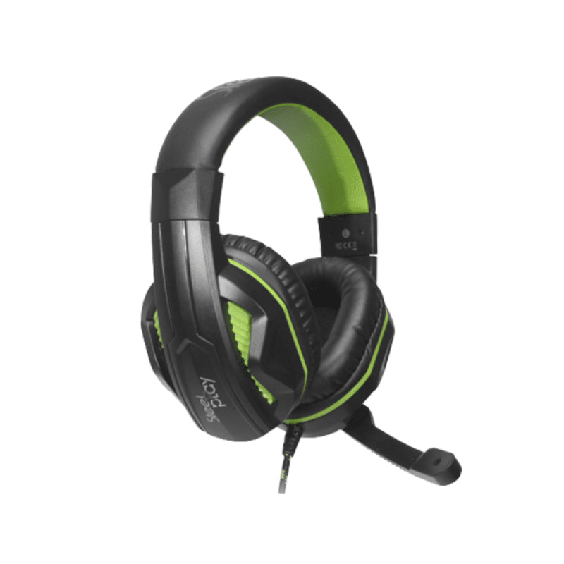 Steelplay HP-45 Wired Stereo Headset Black/Green for Xbox Series X