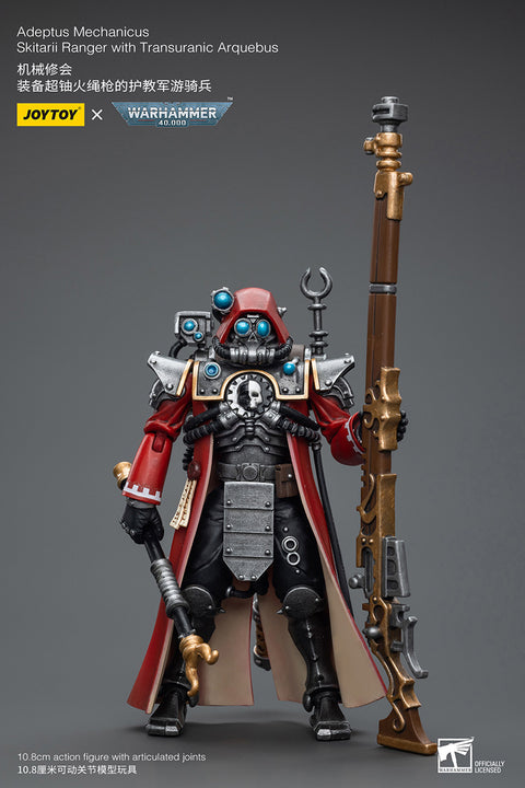 Warhammer 40K 1/18 Scale Adeptus Mechanicus Skitarii Ranger with Transuranic Arquebus