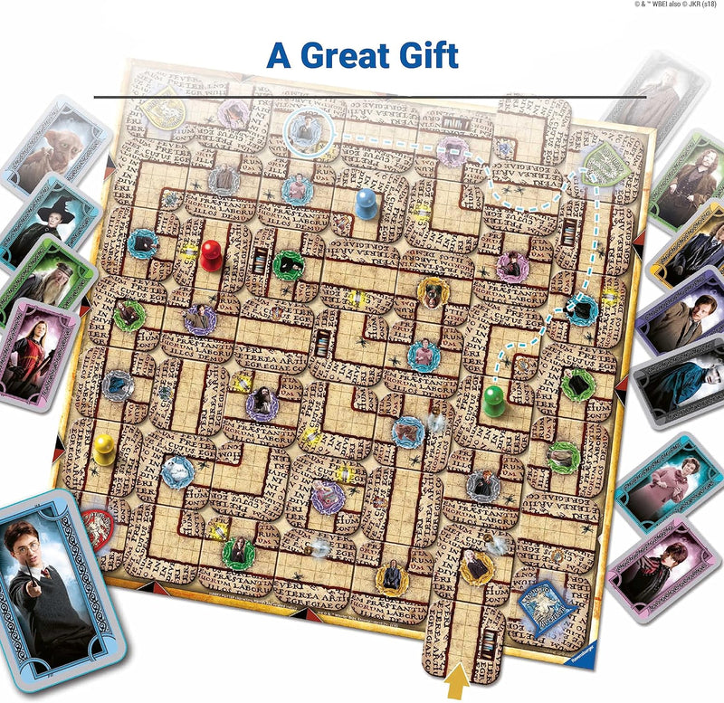 Ravensburger Harry Potter - Labryinth, close-up detail