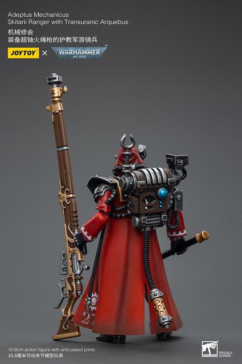 Warhammer 40K 1/18 Scale Adeptus Mechanicus Skitarii Ranger with Transuranic Arquebus