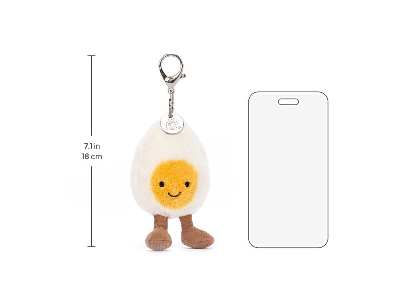 Jellycat Amuseables Happy Boiled Egg Bag Charm
