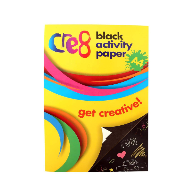 A4 Black Activity Paper collectible from PoundFun