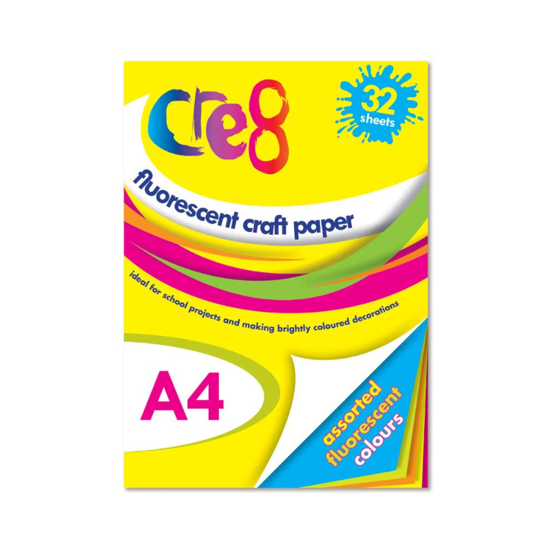 A4 Fluorescent Craft Paper collectible from PoundFun