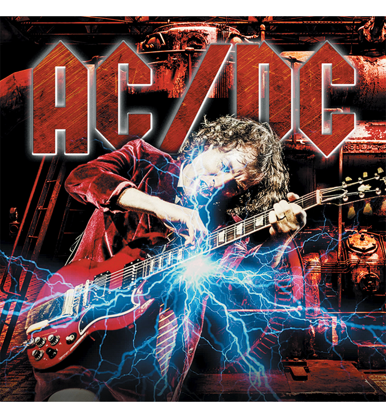 AC/DC – Live in California, 1986 (Limited Edition Double-LP on Blue Cloudy Vinyl), alternate view