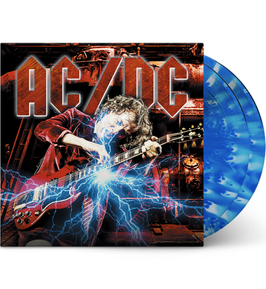AC/DC – Live in California, 1986 (Limited Edition Double-LP on Blue Cloudy Vinyl) collectible from Coda Records
