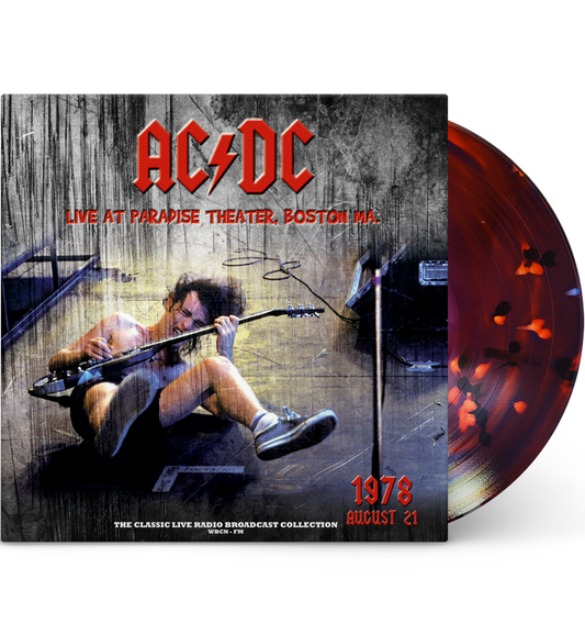 AC/DC – Live at the Paradise Theater, Boston, 1978 (Limited Edition 12-Inch Album on 180g Multicoloured Splatter Vinyl) co...