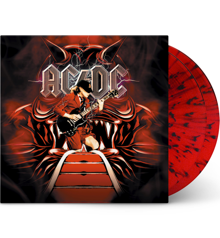 AC/DC – Live in Johnson City, Tennessee, 1988 (Limited Edition Double-LP on Red/Black Splatter Vinyl) collectible from Cod...