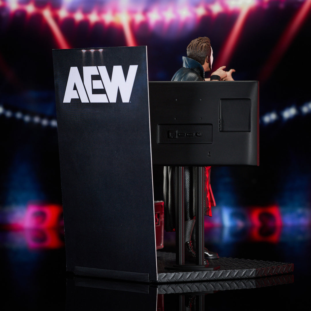 AEW Gallery Danhausen Figure Diorama