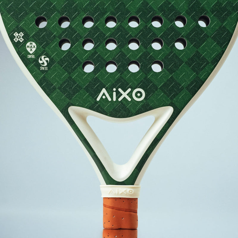 Aixo Country Club Padel Racket - 3k Carbon RL-B11, close-up detail
