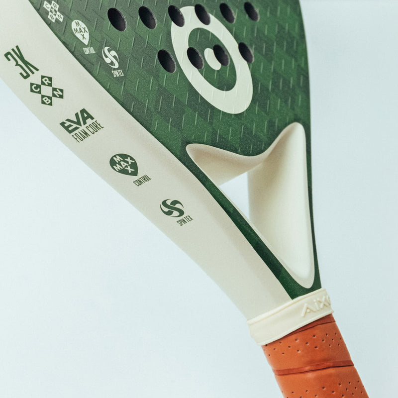 Aixo Country Club Padel Racket - 3k Carbon RL-B11, in display