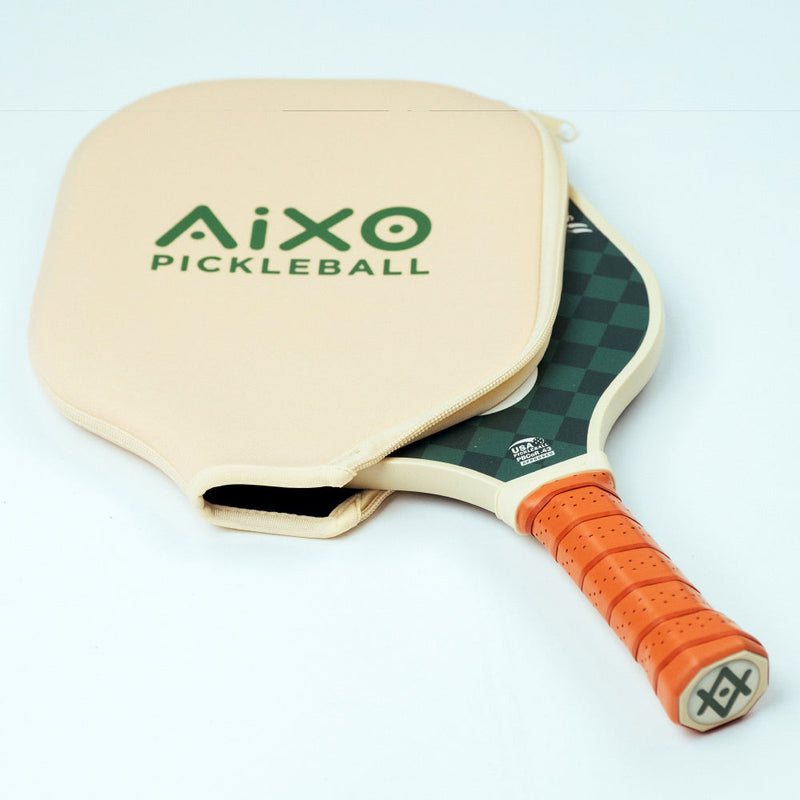 Aixo P11A Scorpion Series Country Club 3K Raw Carbon Pickleball Padel, close-up detail