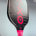 Aixo P11A Scorpion Series Glam Slam 3K Raw Carbon Pickleball Padel, packaging shot
