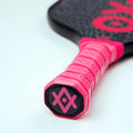 Aixo P11A Scorpion Series Glam Slam 3K Raw Carbon Pickleball Padel, in display