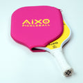 Aixo P11A Scorpion Series Mood 3K Raw Carbon Pickleball Padel, in display