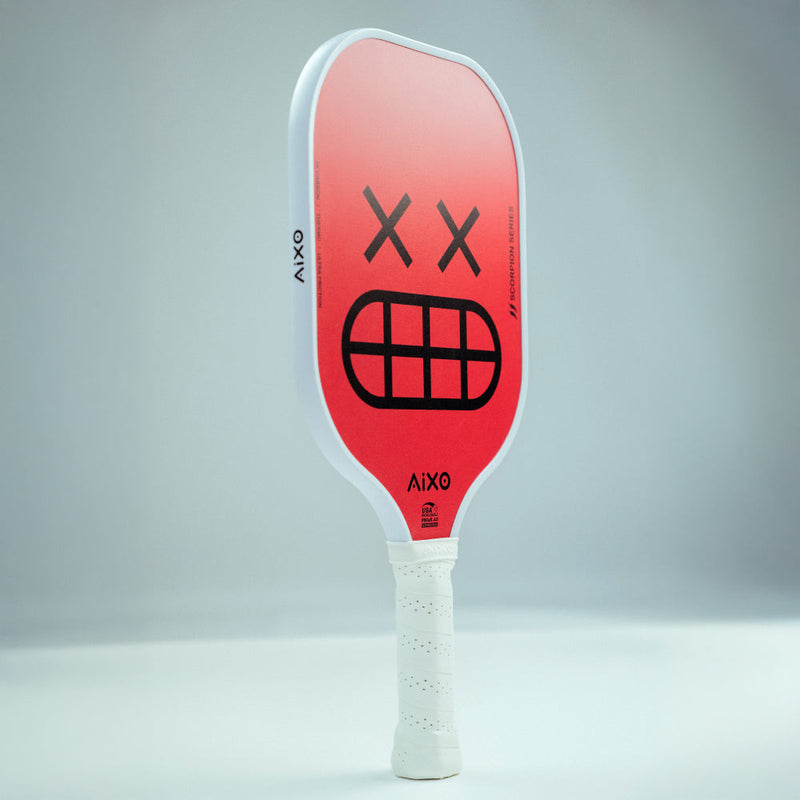 Aixo P11A Scorpion Series Mood 3K Raw Carbon Pickleball Padel, size reference