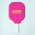 Aixo P11A Scorpion Series Mood 3K Raw Carbon Pickleball Padel, close-up detail