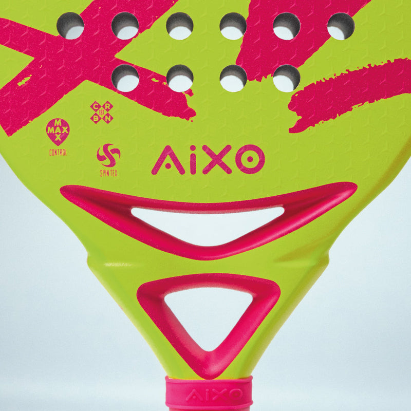 Aixo Neotag Padel Racket - 18k Carbon RL-B13, in display