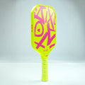 Aixo CP03 Ghost Series Neotag T700 Carbon Pickleball Padel, side angle