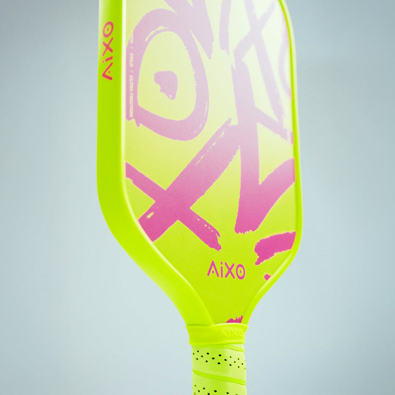 Aixo CP03 Ghost Series Neotag T700 Carbon Pickleball Padel, in display