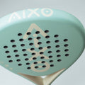 Aixo Pastel de Mint Ghost Padel Racket - Full Carbon - RL-B09, close-up detail