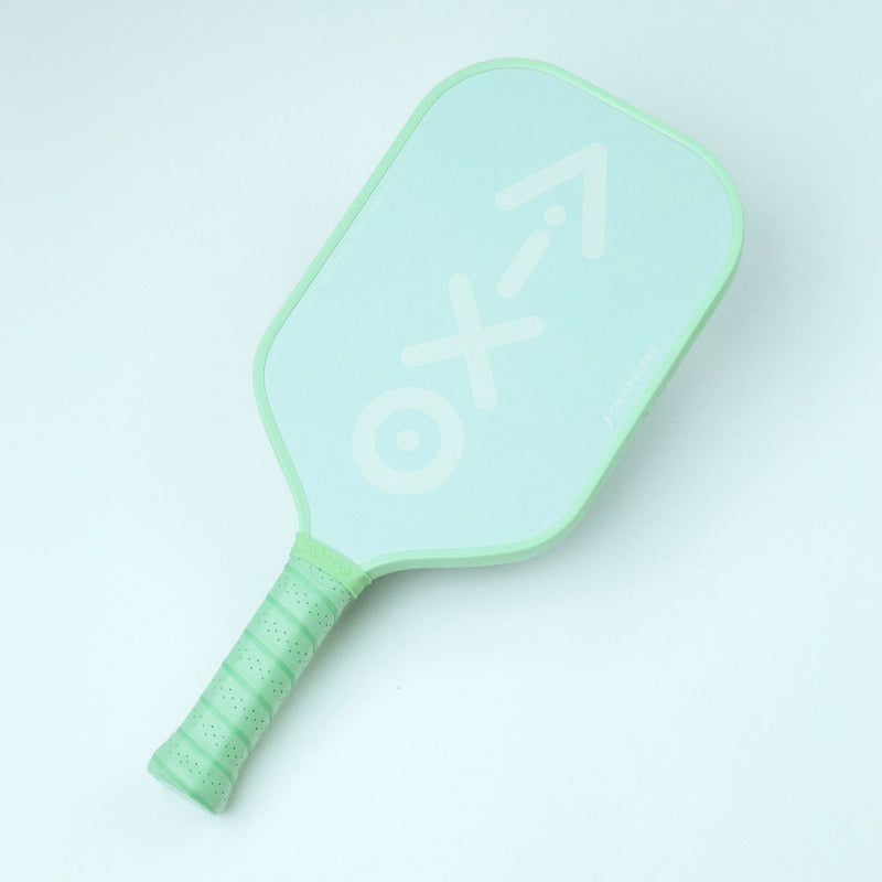 Aixo CP03 Ghost Series Pastel De Mint T700 Carbon Pickleball Padel, close-up detail