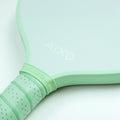 Aixo CP03 Ghost Series Pastel De Mint T700 Carbon Pickleball Padel, rear view