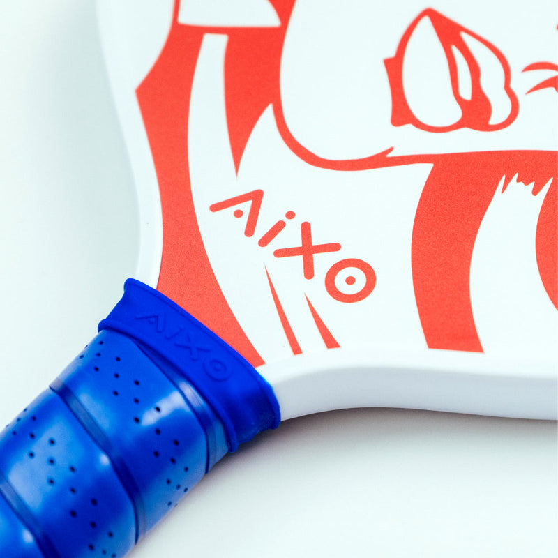 Aixo CP03 Ghost Series Popstar T700 Carbon Pickleball Padel, packaging shot