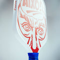 Aixo CP03 Ghost Series Popstar T700 Carbon Pickleball Padel, rear view