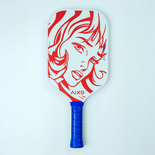 Aixo CP03 Ghost Series Popstar T700 Carbon Pickleball Padel collectible from Central Sports UK