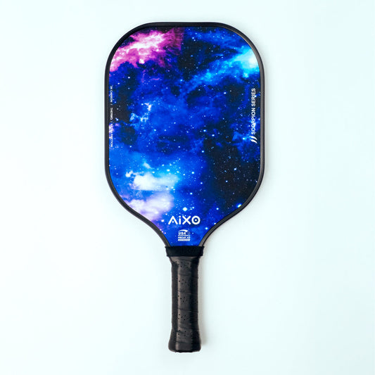 Aixo P11A Scorpion Series Spaceballs 3K Raw Carbon Pickleball Padel, alternate view