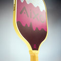 Aixo P11A Scorpion Series Lazy Sundae 3K Raw Carbon Pickleball Padel, close-up detail