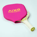 Aixo P11A Scorpion Series Supernature 3K Raw Carbon Pickleball Padel, side angle