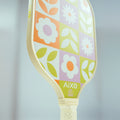 Aixo P11A Scorpion Series Supernature 3K Raw Carbon Pickleball Padel, in display
