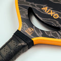 Aixo P14C Reaper Series Tiger King 18K Raw Carbon Pickleball Padel, side angle