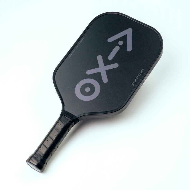 Aixo CP03 Ghost Series Ultra Noir T700 Carbon Pickleball Padel, close-up detail
