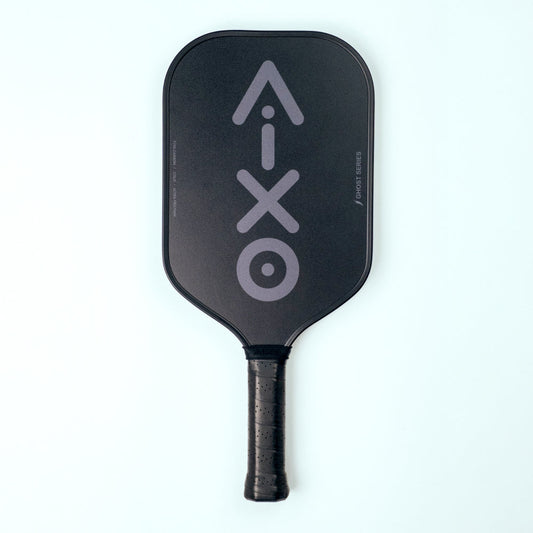 Aixo CP03 Ghost Series Ultra Noir T700 Carbon Pickleball Padel collectible from Central Sports UK