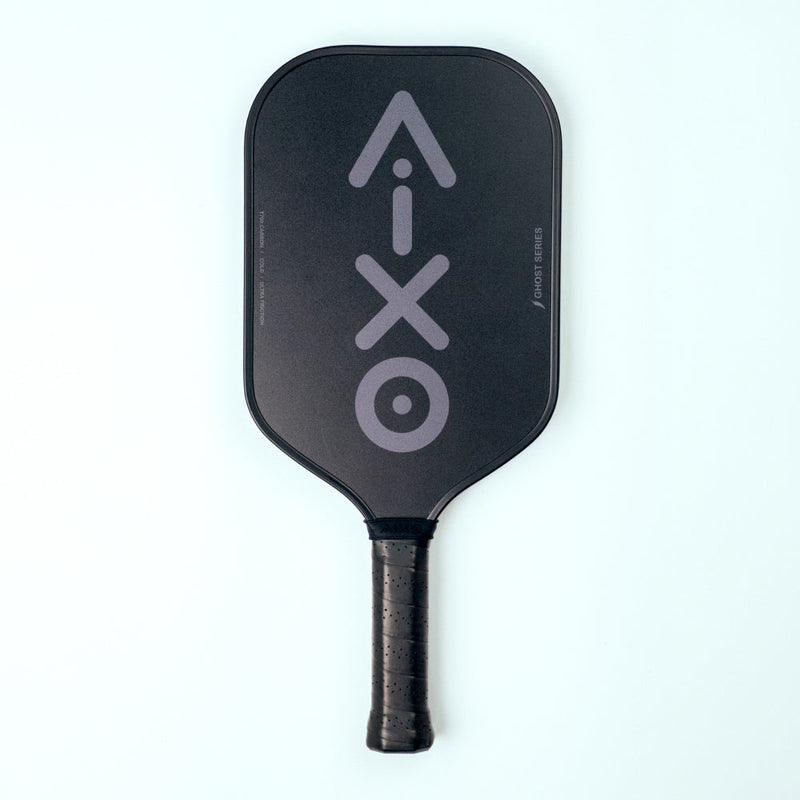Aixo CP03 Ghost Series Ultra Noir T700 Carbon Pickleball Padel collectible from Central Sports UK