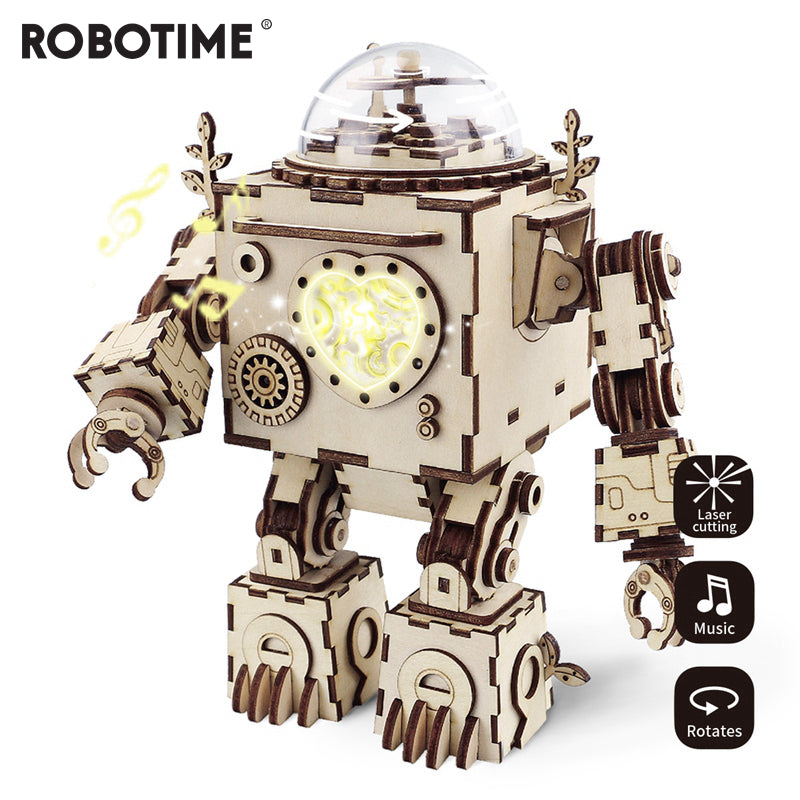 Robot Orpheus - Rokr 3D Wooden Puzzle - AM601, product detail