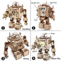 Robot Orpheus - Rokr 3D Wooden Puzzle - AM601, rear view