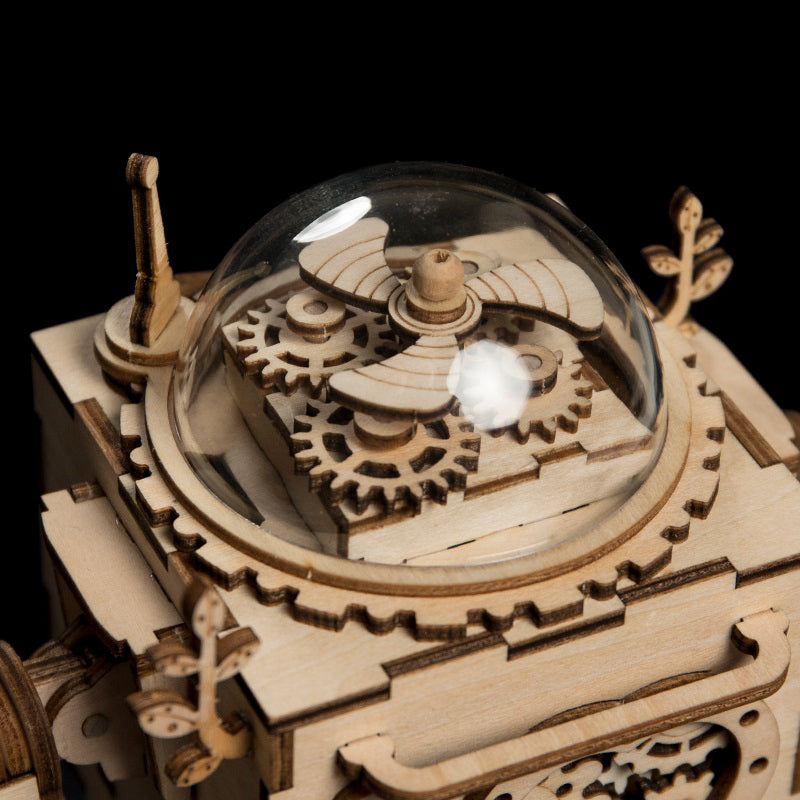 Robot Orpheus - Rokr 3D Wooden Puzzle - AM601, close-up detail