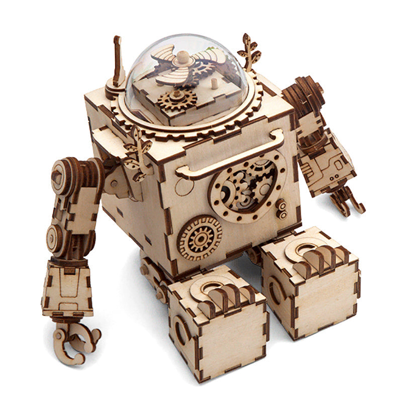 Robot Orpheus - Rokr 3D Wooden Puzzle - AM601, additional view