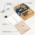 Robot Orpheus - Rokr 3D Wooden Puzzle - AM601, side angle