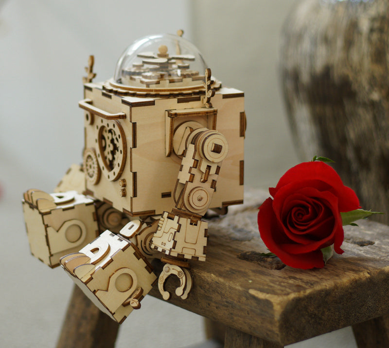 Robot Orpheus - Rokr 3D Wooden Puzzle - AM601, packaging shot
