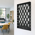 Chess Wall Game, in display