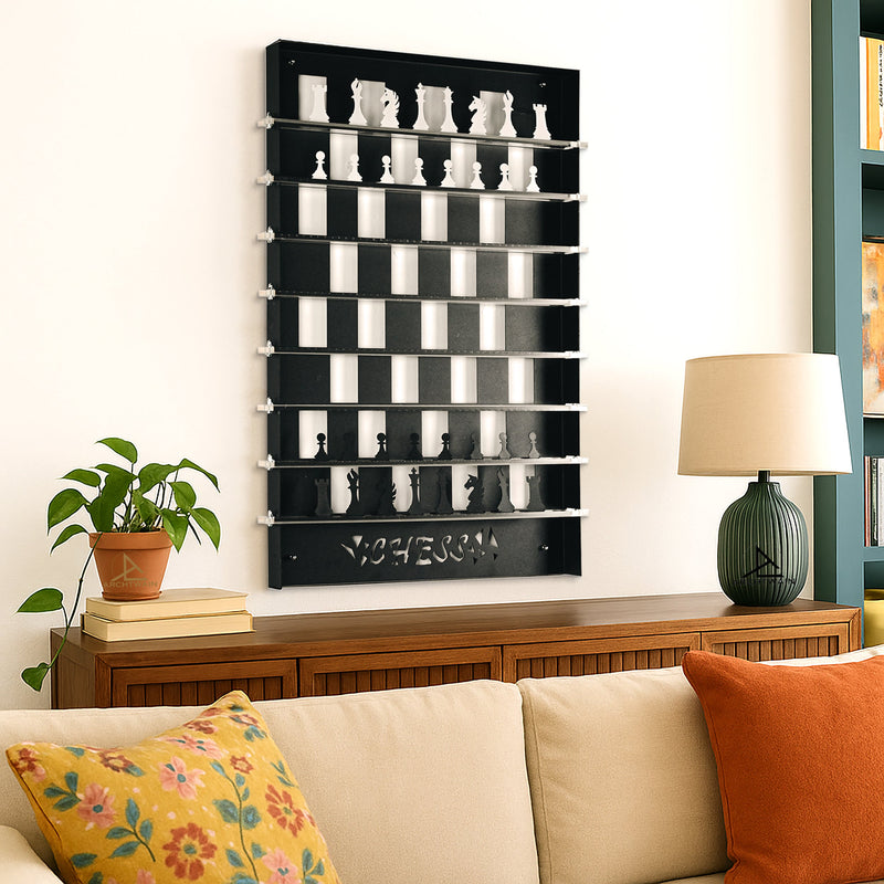 Chess Wall Game, size reference