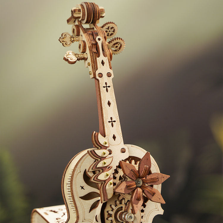 Magic Cello, side angle