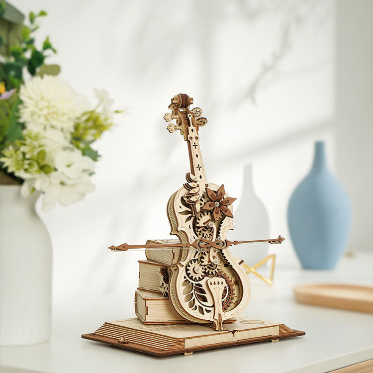 Magic Cello, rear view