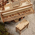 Magic Piano, side angle