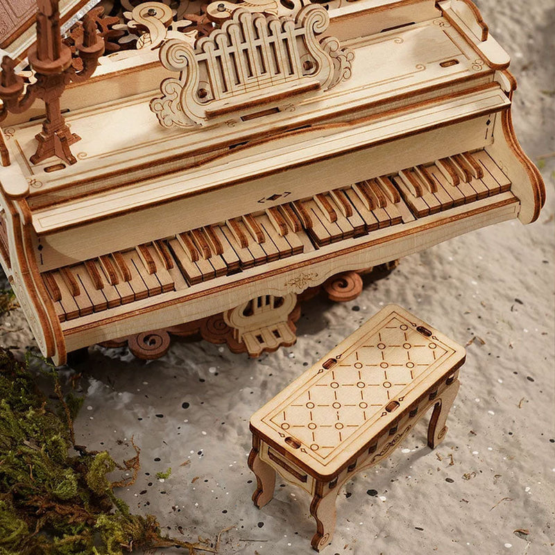Magic Piano, side angle